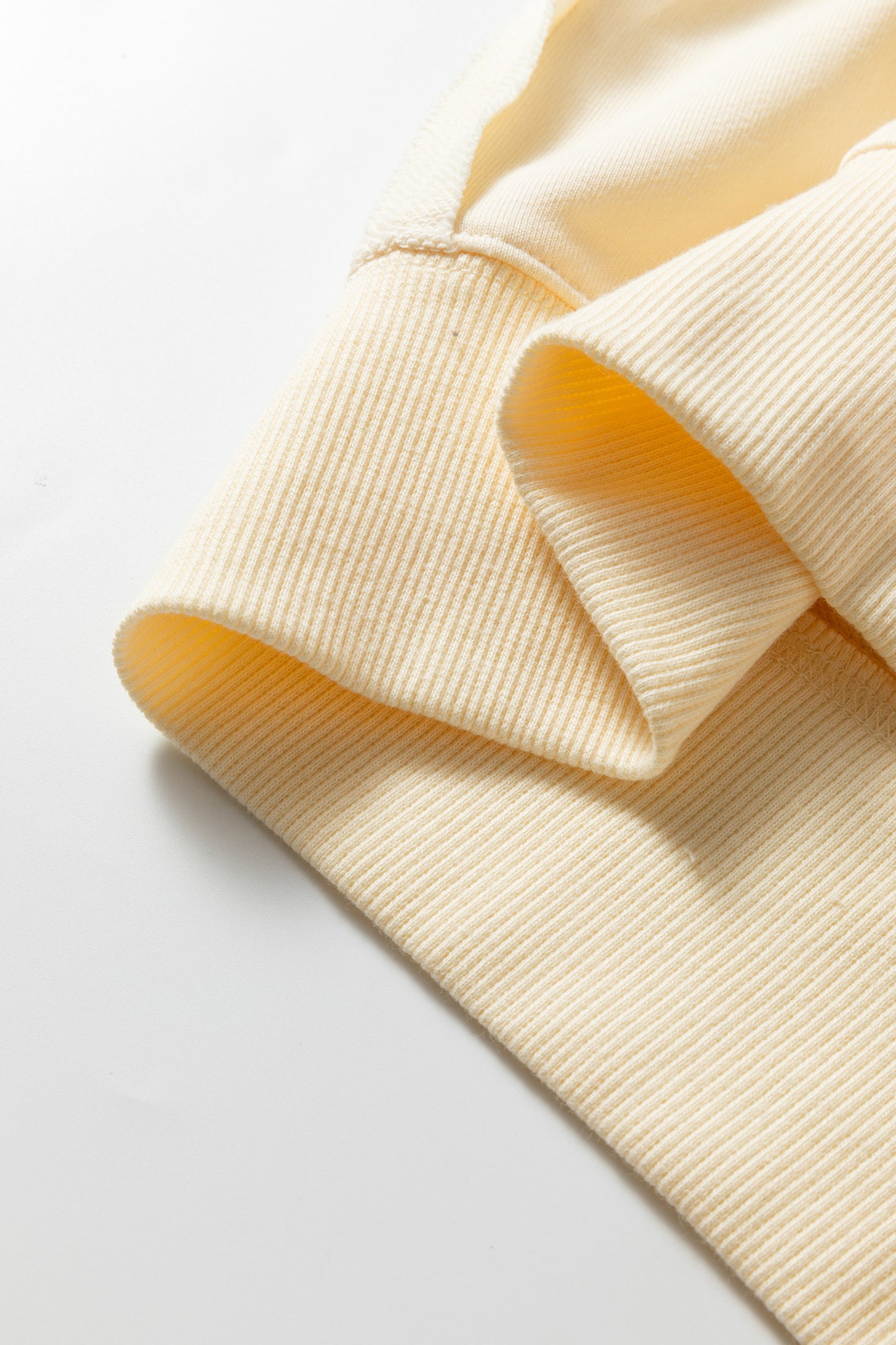 Beige Plus Size Raw Seam Detail Floral Bow Patched Baggy Pullover