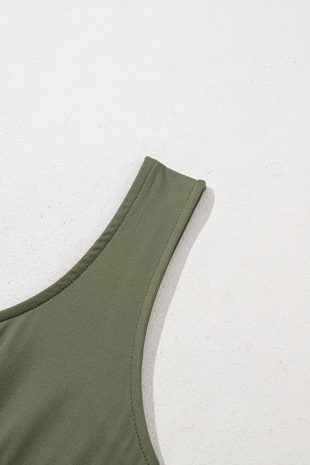 Four Leaf Clover Sleeveless Scoop Neck Flared Split Midi Dress