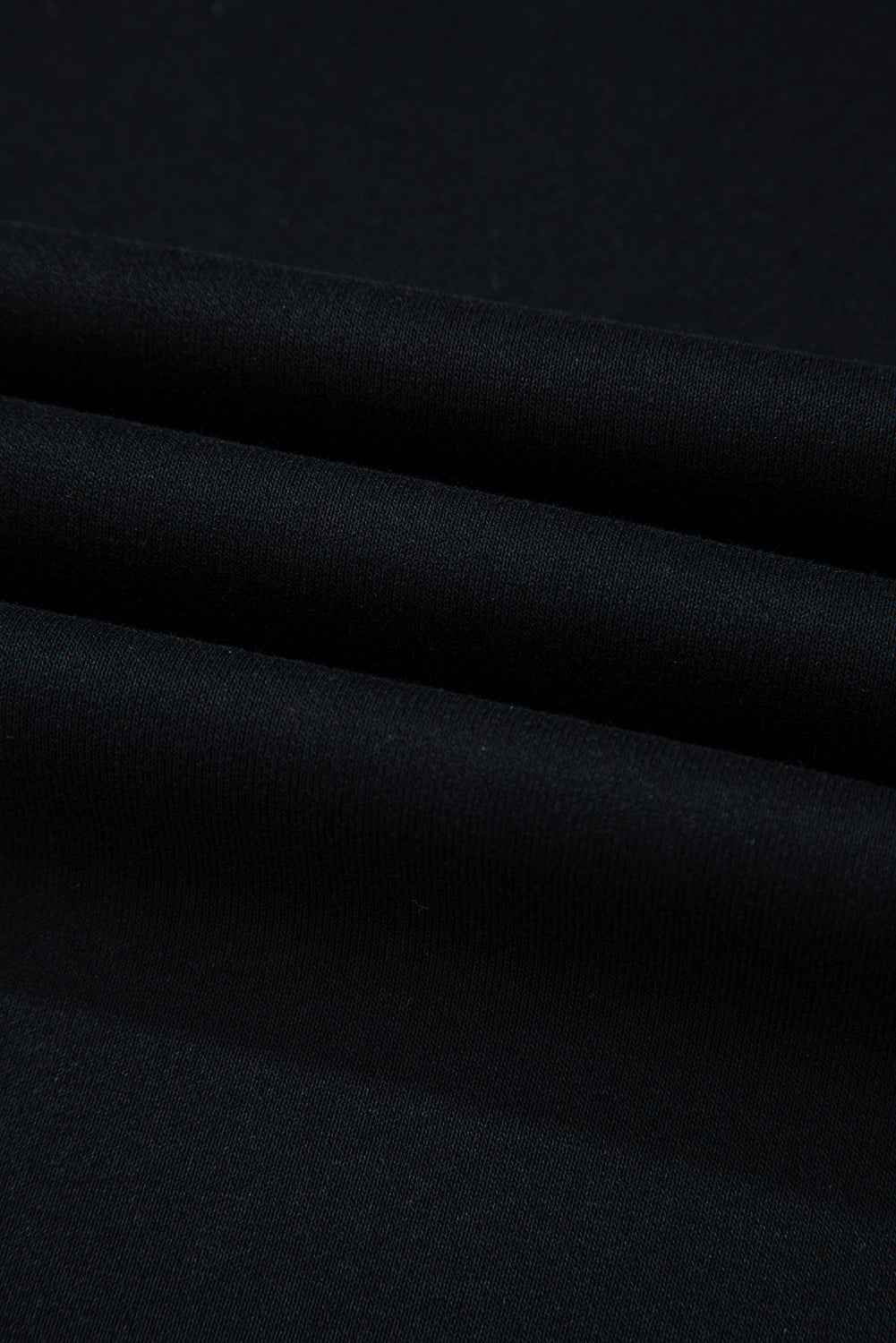 Black Rainbow Raglan Sleeve Crew Neck Plus Size Sweatshirt