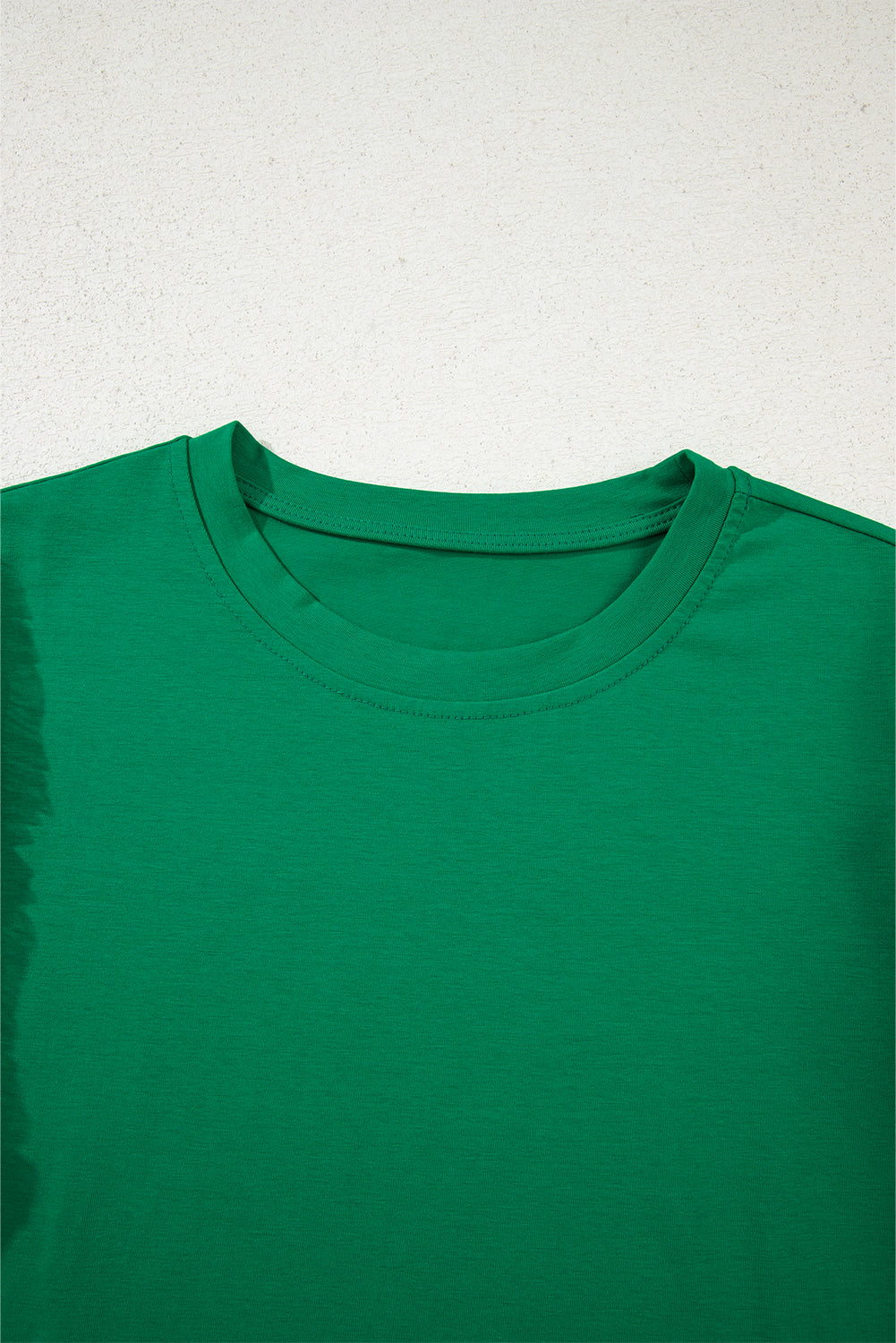 Dark Green Tulle Ruffle Sleeve Blouse