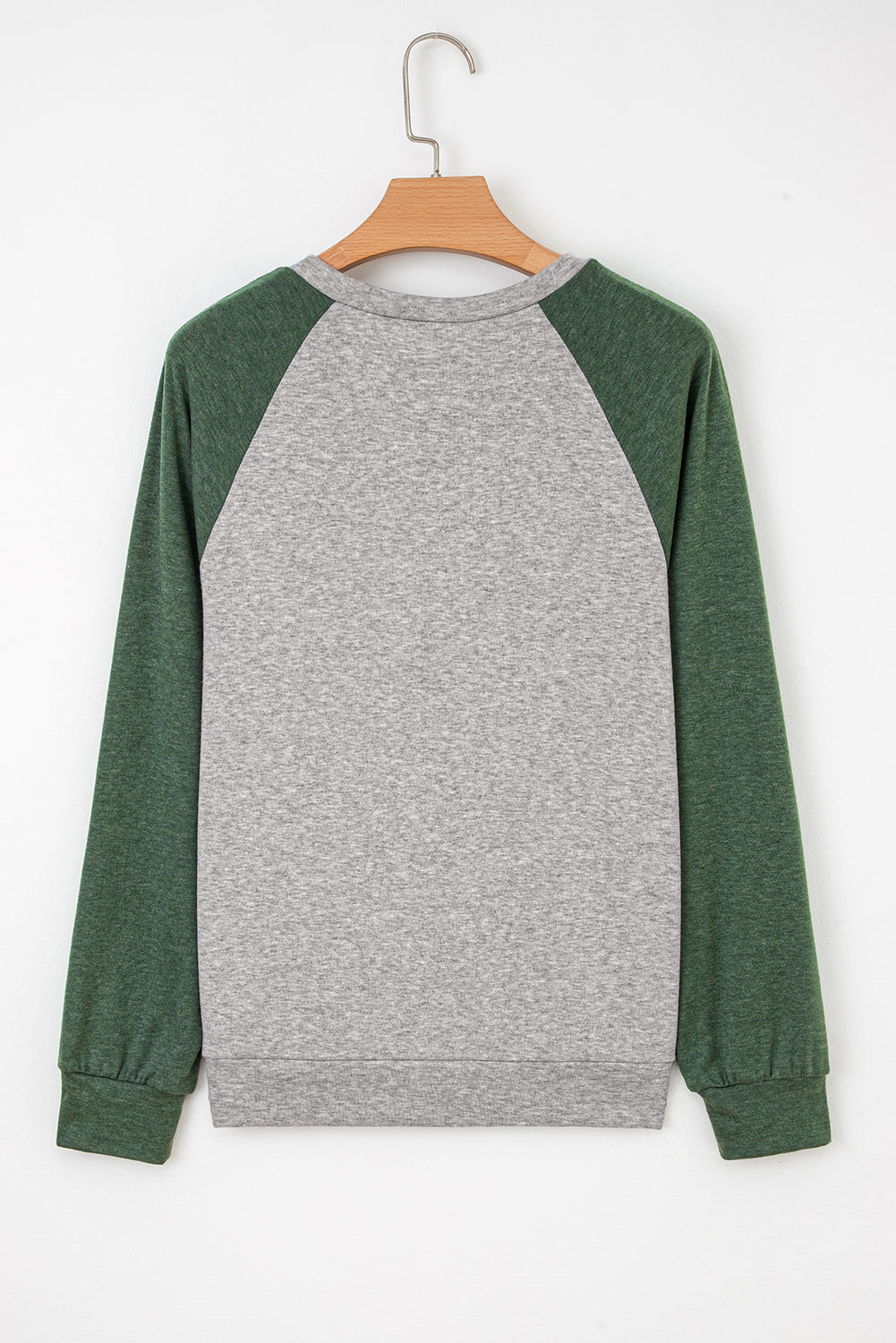 Evergreen Colorblock Raglan Long Sleeve T Shirt