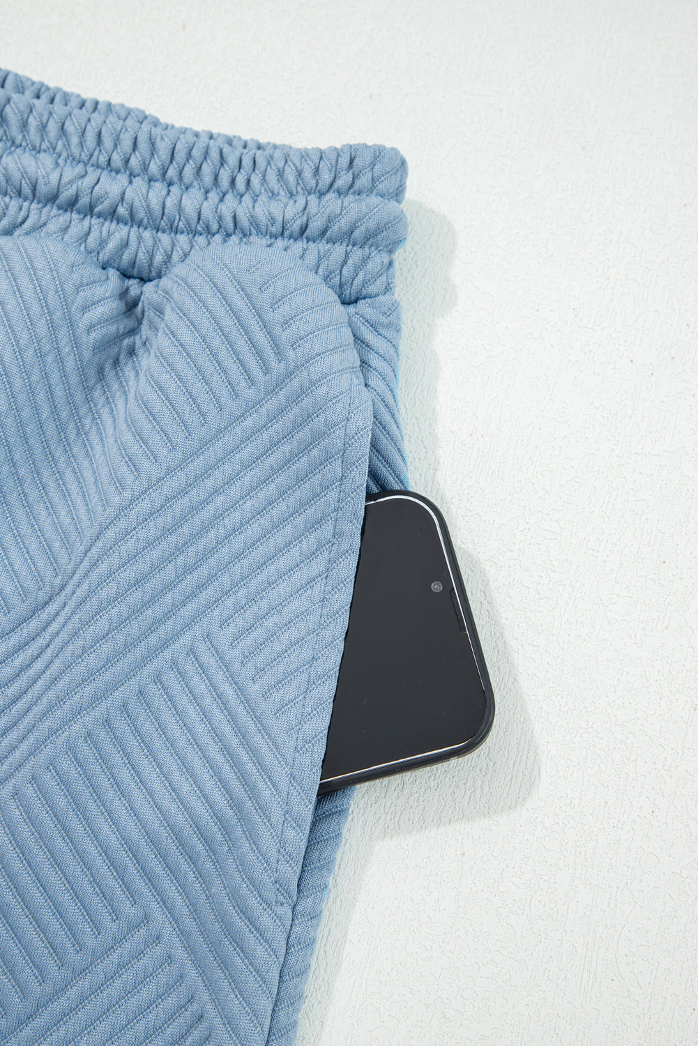 Myosotis Ultra Loose Textured 2pcs Slouchy Outfit