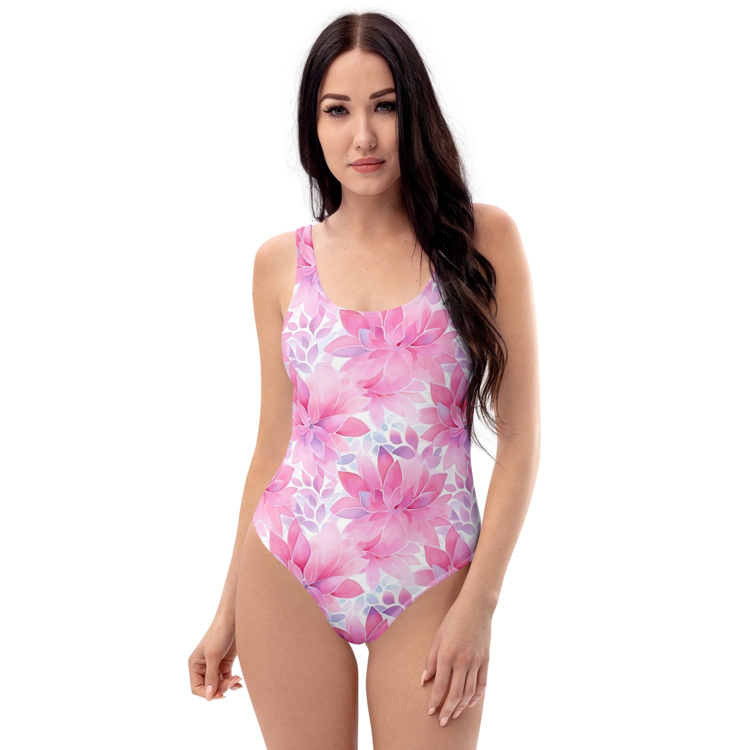 Stylish One-Piece Swimsuit – Flattering, Comfortable, and Custom-Printed