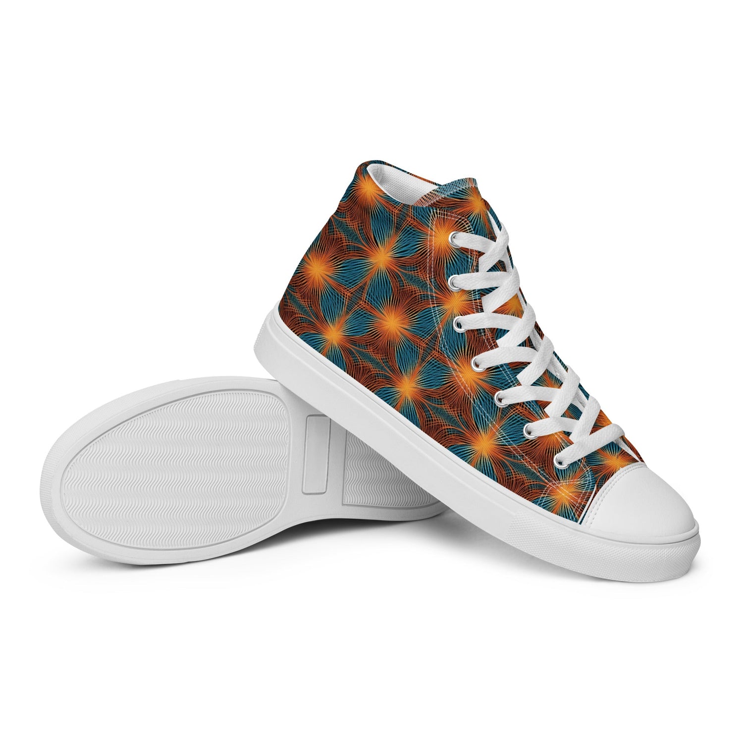 Women’s High Top Canvas Shoes – Trendy High-Ankle Canvas Sneakers