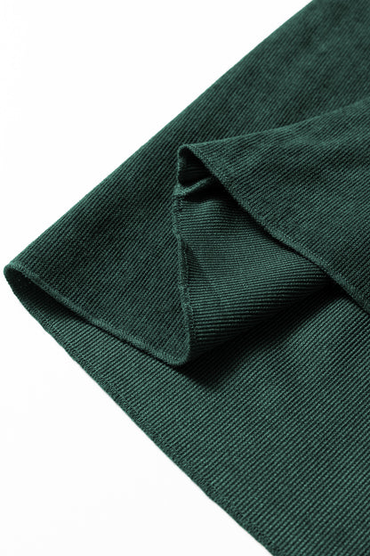 Mist Green Lantern Sleeve Tiered Mini Dress