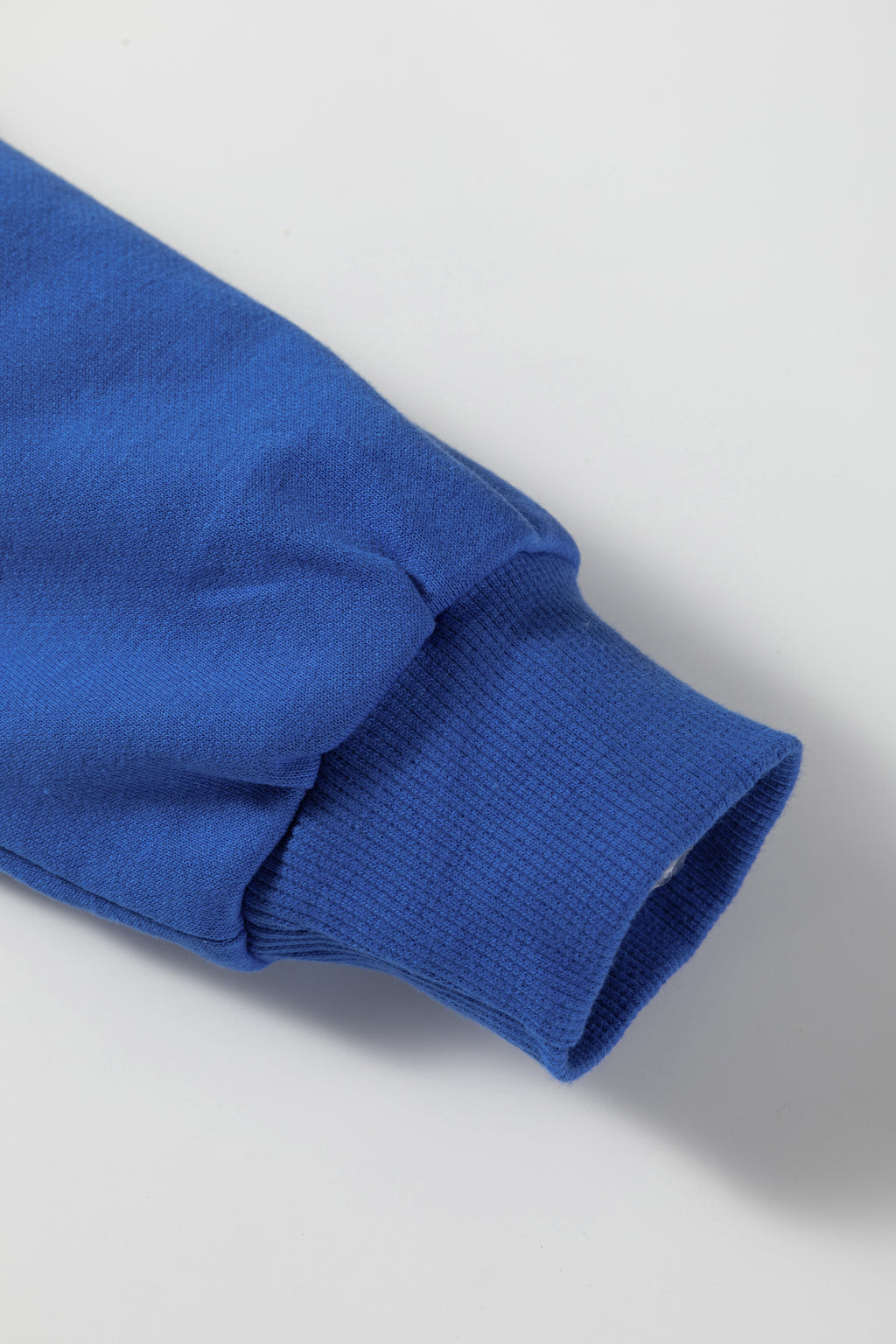 Sky Blue Varsity Stripe Detail Drop Shoulder Pullover Mini Skirt Set