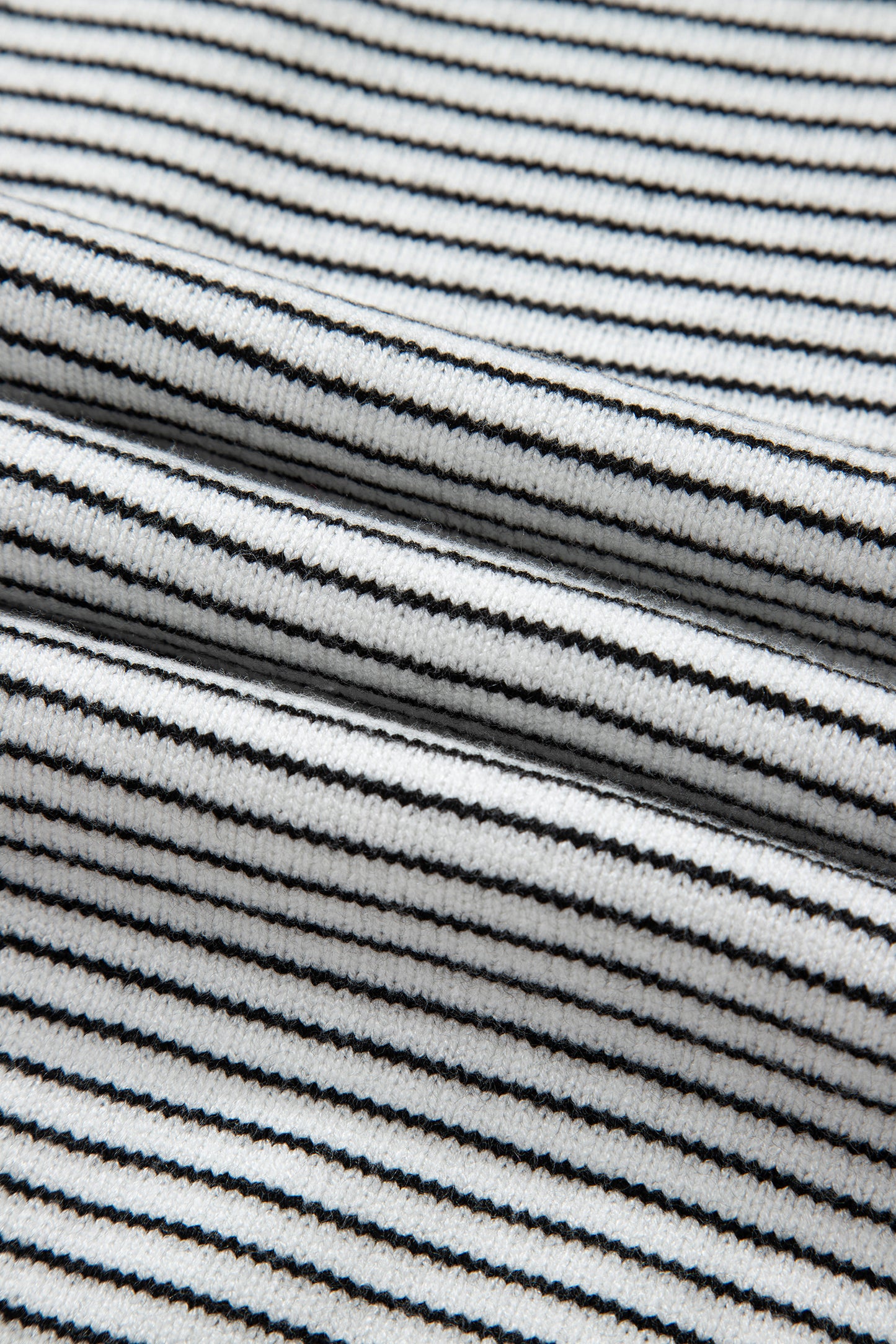 Black Stripe Contrast Trim Cap Sleeve Button Down Casual Cardigan