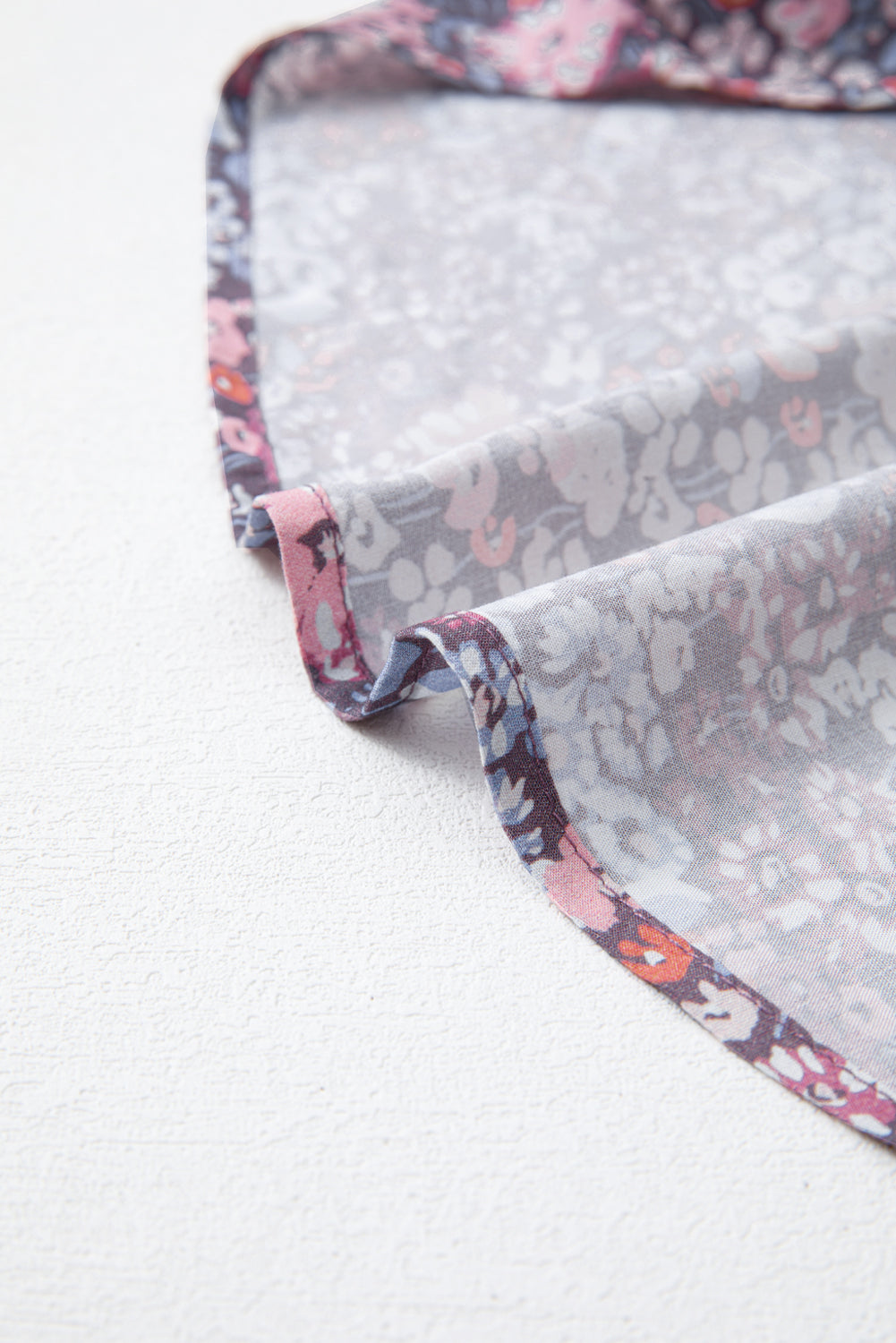 Yellow Boho Floral Pleated Buttoned Front Tank Top