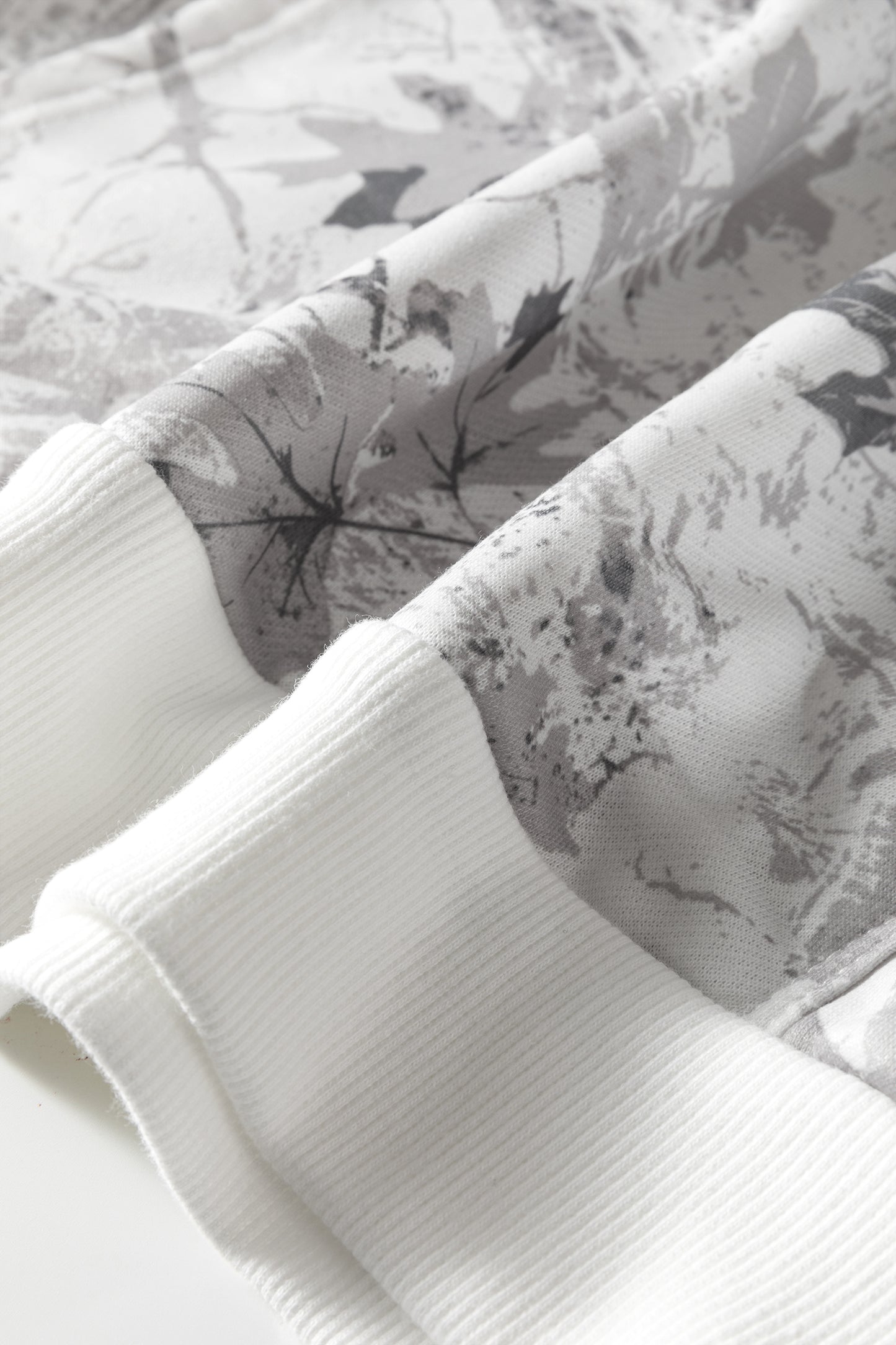 Light Grey Light Woodland Camo Classic Hoodie and Sweatpants Set