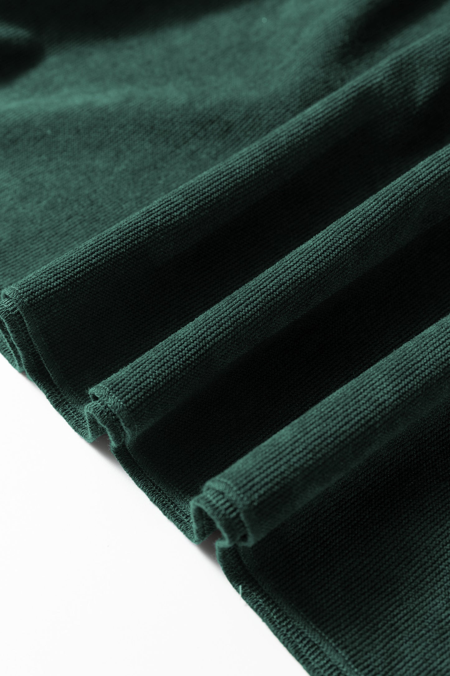 Mist Green Lantern Sleeve Tiered Mini Dress