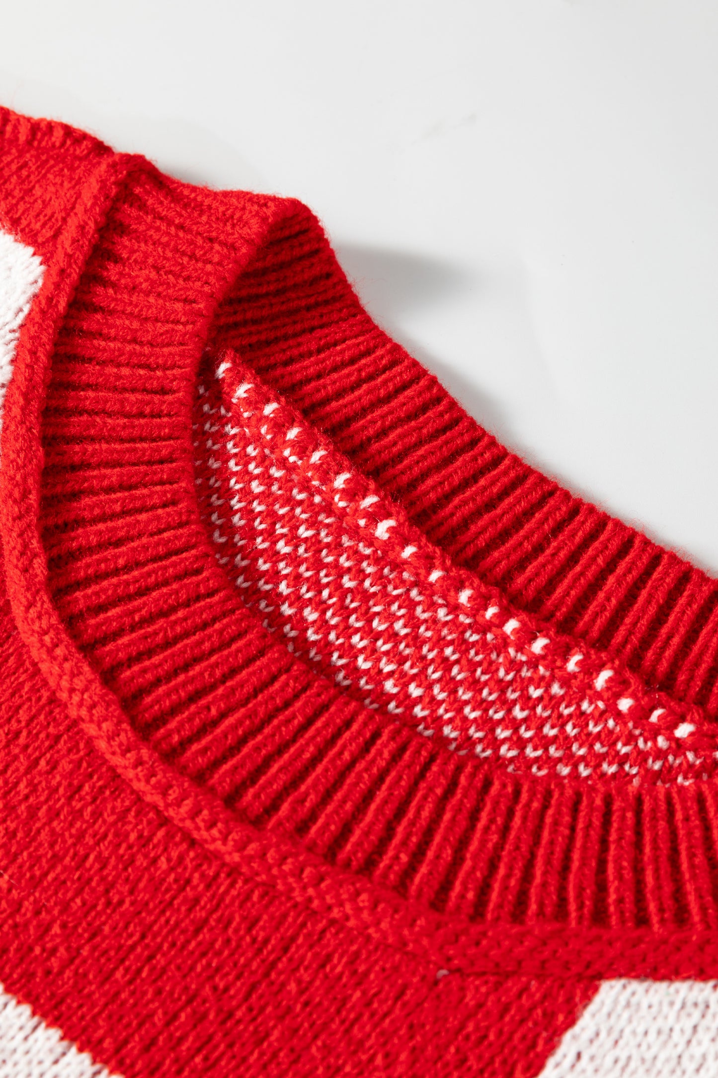 Green Checkered Bishop Sleeve Sweater