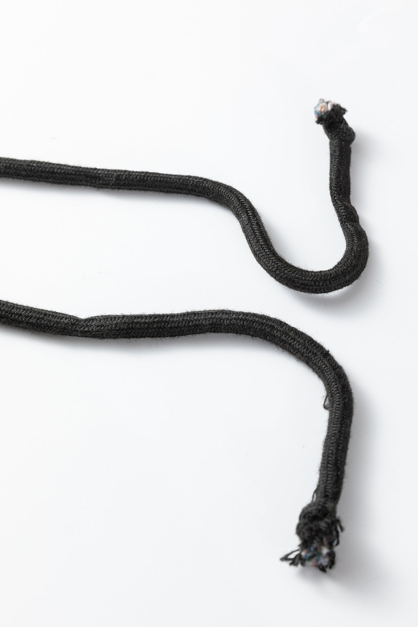 Blue Stripe Contrasted Drawstring Pocketed Loose Jeans