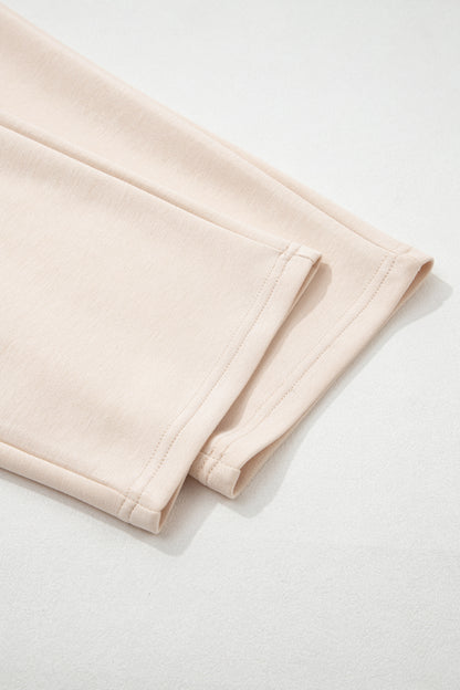 Jet Stream Embroidered Patched Pockets Drawstring Pants