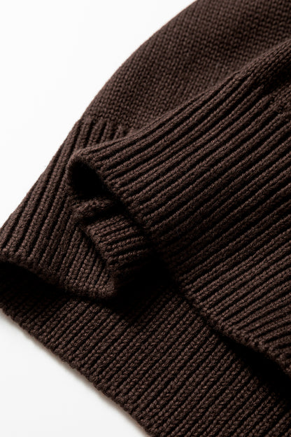 Chicory Coffee Howdy Embroidered Graphic Western Sweater