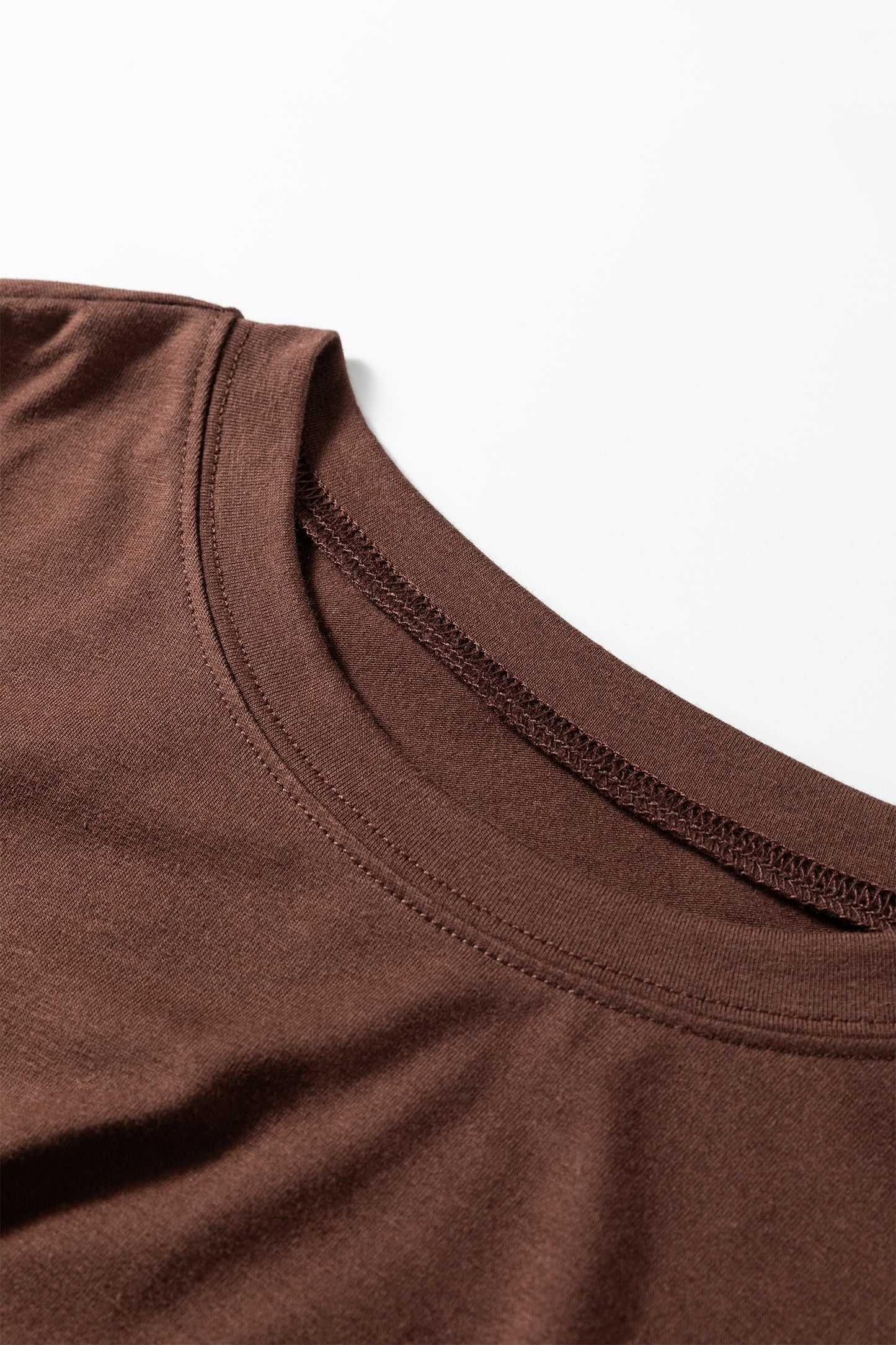 Red Sandalwood Floral Patchwork Short Sleeve T Shirt Loose Maxi Dress