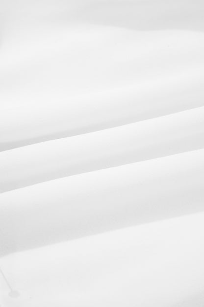 Black Plus Size Frilled Elastic Waist Lace Trim Boho Ruffled Shorts