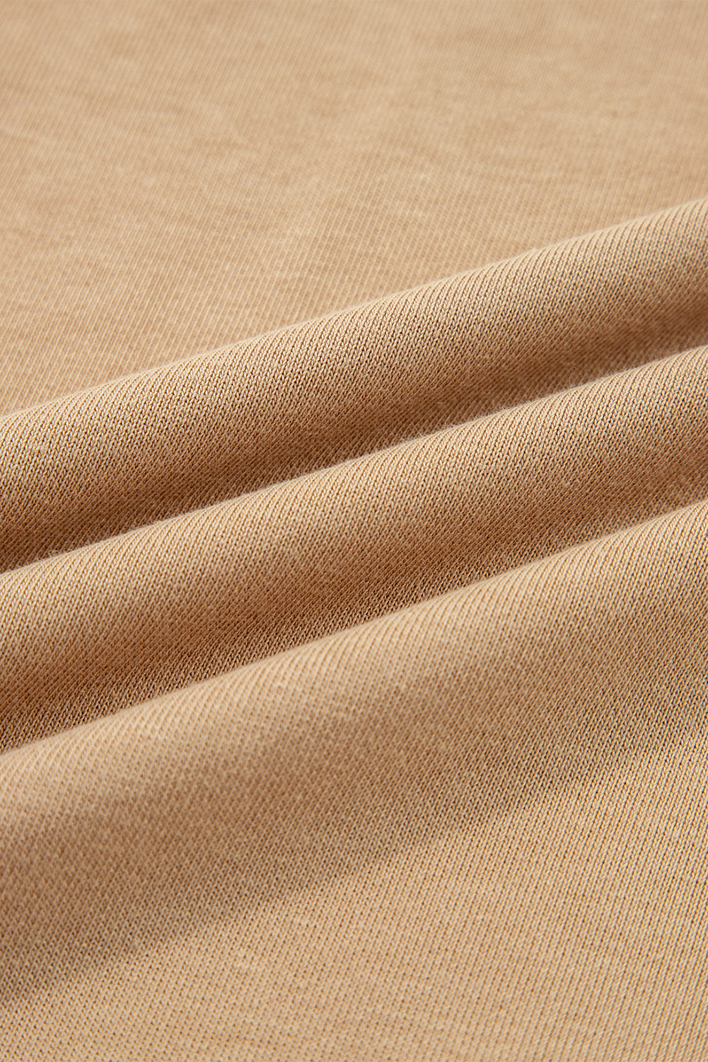 Light French Beige Varsity Striped Detail Drop Shoulder Oversized Sweatshirt