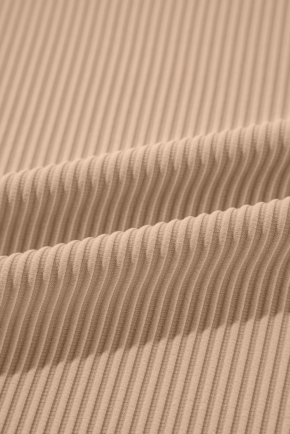 Parchment Lace Patchwork Ribbed Knit Open Front Duster Cardigan