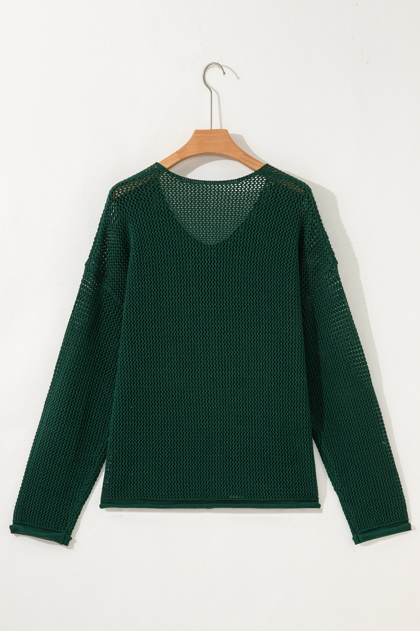 Blackish Green Plus Size Golden Accent Buttons Short Sweater Cardigan