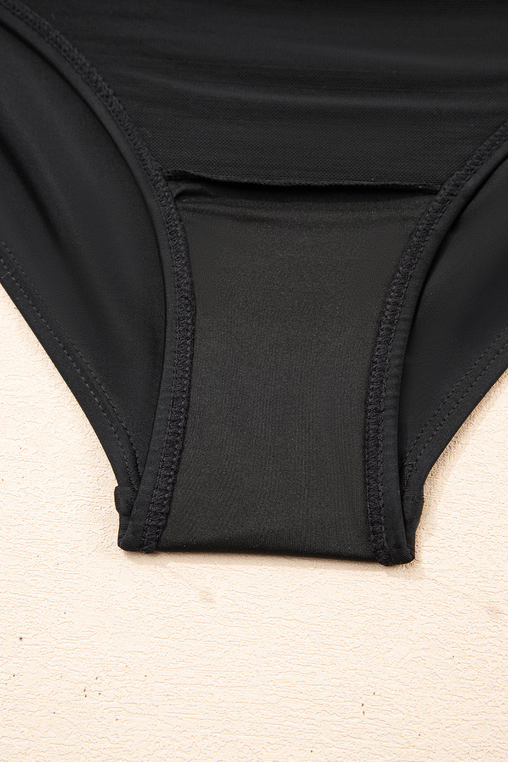 Black Adjustable Straps Cutout Ruched Knot Slit One Piece Swim Dress