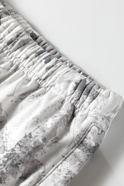 Light Grey Light Woodland Camo Classic Hoodie and Sweatpants Set