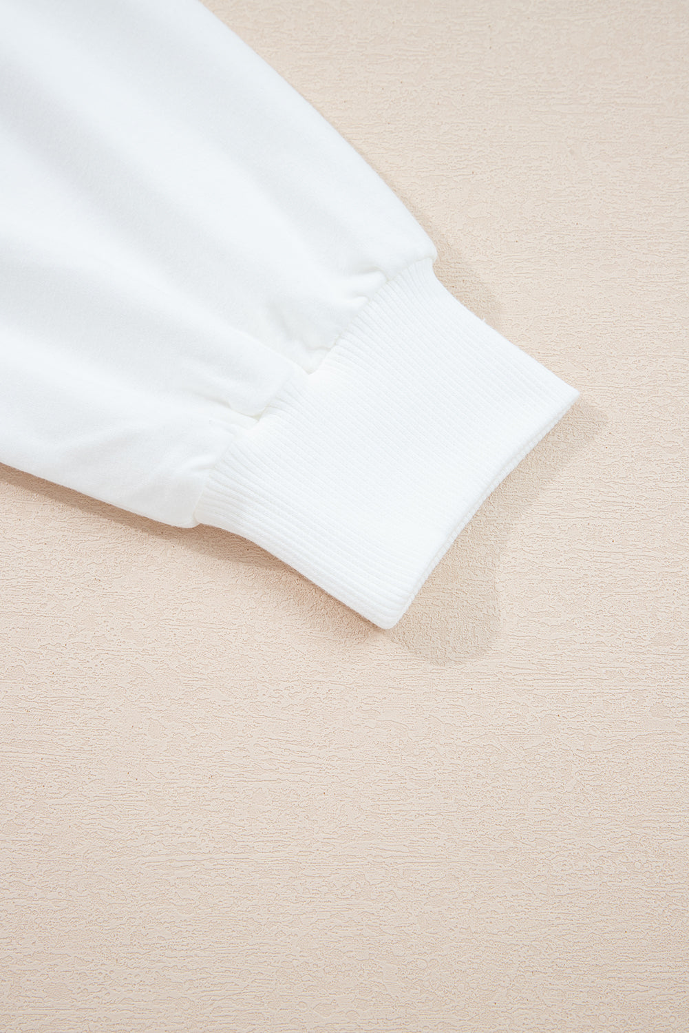 White Stripe Colorblock Patchwork Contrast Stitching Oversize Sweatshirt