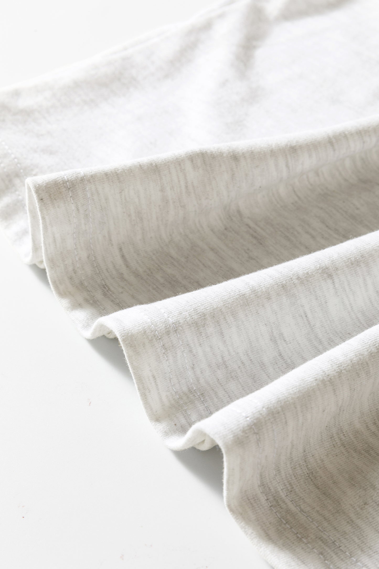 Oatmeal Shirred Cuffs Puff Sleeve Peasant Top