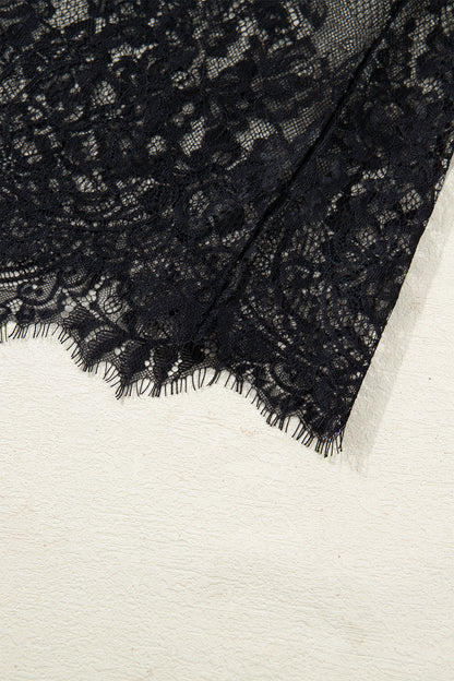 Red Sandalwood Floral Patchwork Short Sleeve T Shirt Loose Maxi Dress