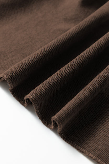 Mist Green Lantern Sleeve Tiered Mini Dress